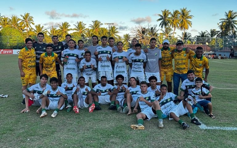 Sub-17 de Coruripe faz boa campanha e avança para a fase de mata-mata do Alagoano