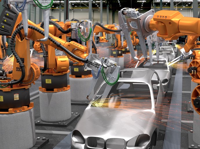 Robôs assumem atividades de alto esforço físico enquanto profissionais migram para operação e supervisão de sistemas