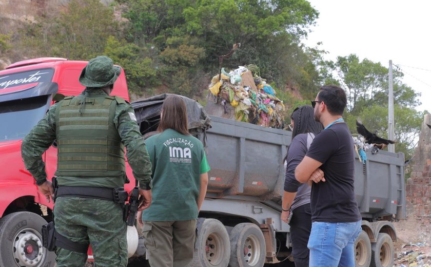 IMA flagra irregularidades no descarte de resíduos sólidos em São Luis do Quitunde