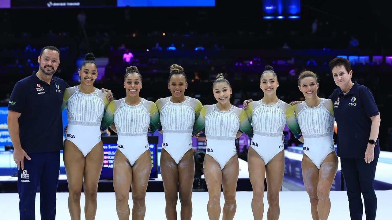 Ginástica artística: seleção feminina confirma vaga nos Jogos de Paris