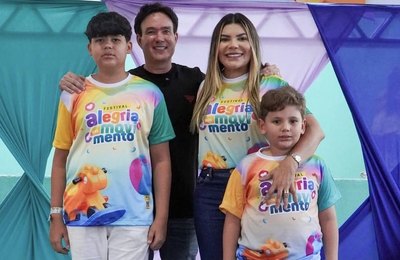 Prefeito Jorge Galvão promove grande festa em Jundiá para comemorar o Dia das Crianças