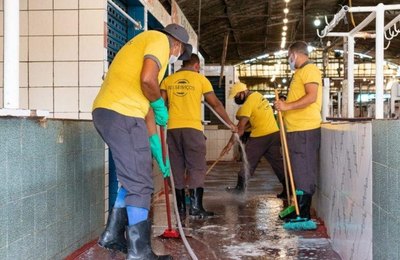 Mercado da Produção fecha hoje para mutirão de limpeza