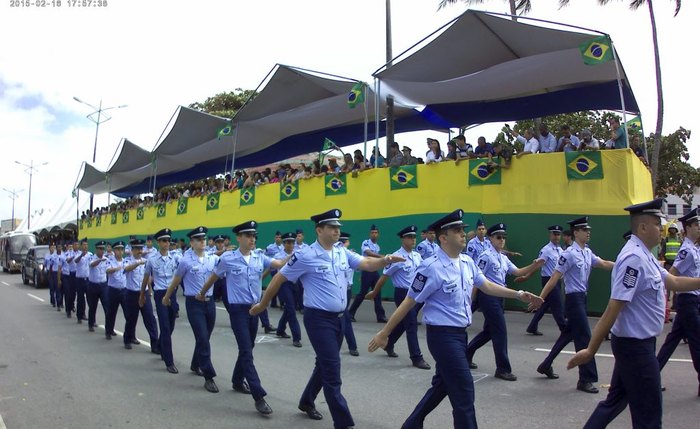 Desfile no Jaraguá