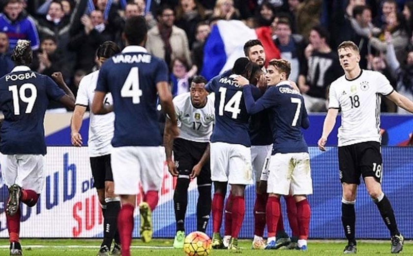 França vence Alemanha e &#8216;se vinga&#8217; de eliminação na Copa