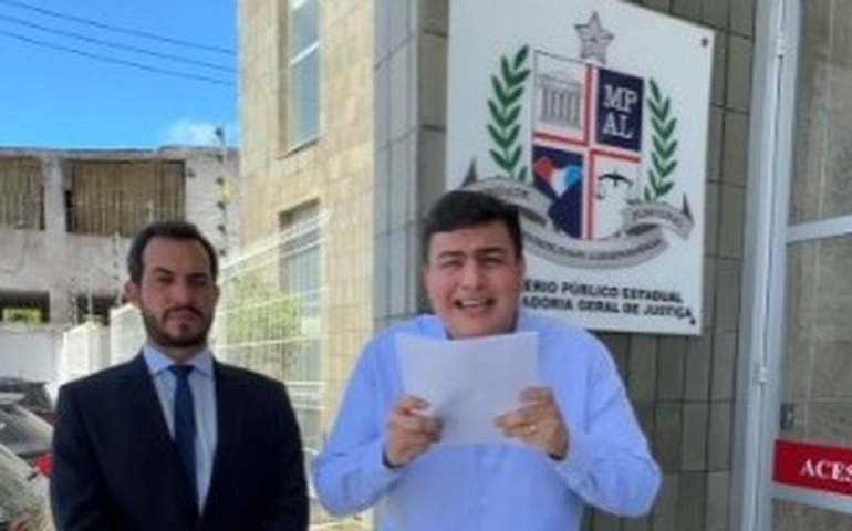 Prefeito de Rio Largo denuncia tentativa de falsificação de renúncia e aciona Ministério Público