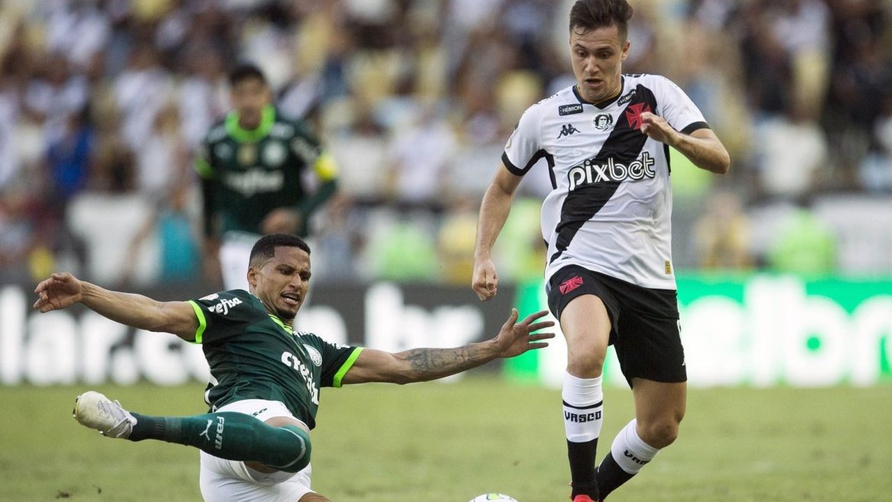 Palmeiras arranca empate com o Vasco em jogo movimentado