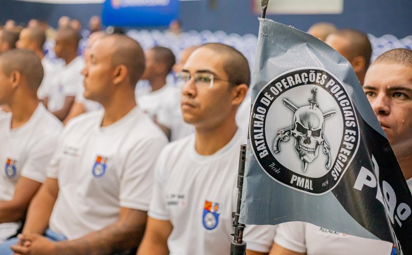 BOPE de Alagoas celebra 47 anos de existência com certificação de militares