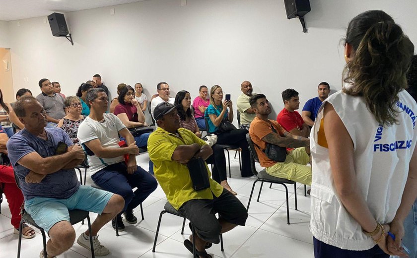 Vigilância Sanitária dá curso de boas práticas a comerciantes que atuarão na Expoagro