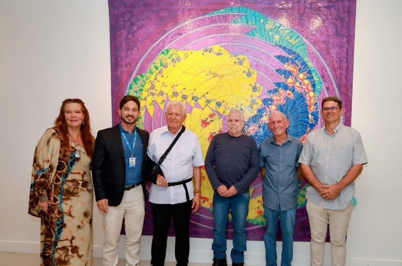 Abertura da exposição de Delson Uchôa inicia celebração dos 15 anos da Galeria Cesmac
