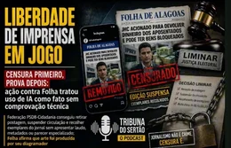 Ouça aqui: jornal é censurado sem laudo que comprove uso de inteligência artificial