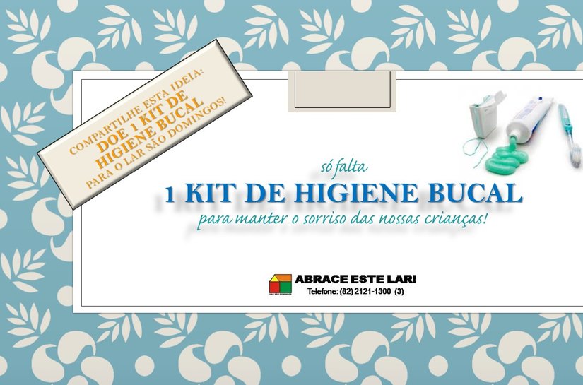 Lar São Domingos realiza campanha para aplicação de flúor