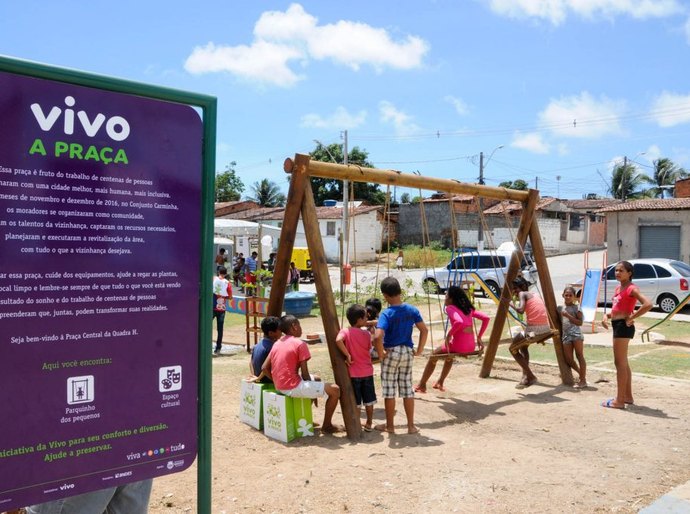 Comunidade do Carminha ganha novo espaço de lazer