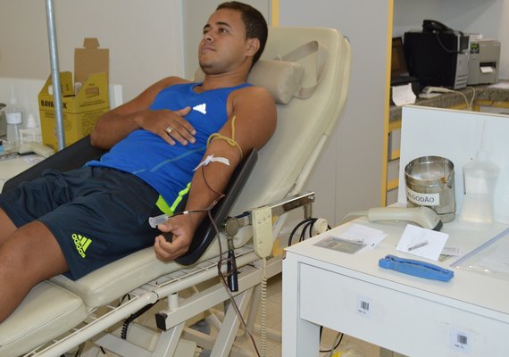 Hemoal e Hemoar realizam coletas de sangue em Maceió e Arapiraca nesta quinta