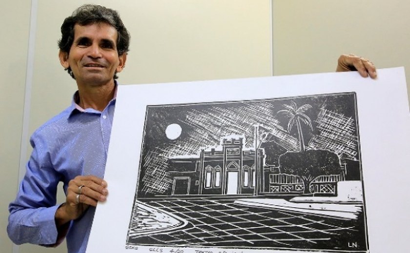 Xilogravuras de Luiz Natividade serão exibidas na programação dos 200 anos de Alagoas