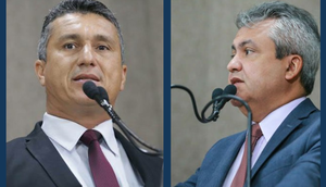 iZezinho do Bugio e Elber Batalha são empossados como vereadores titulares na Câmara Municipal de Aracaju / Foto: Foto: CMA/ Divulgação