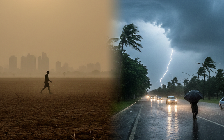Inmet emite alerta para onda de calor e tempestades no Brasil; veja regiões afetadas