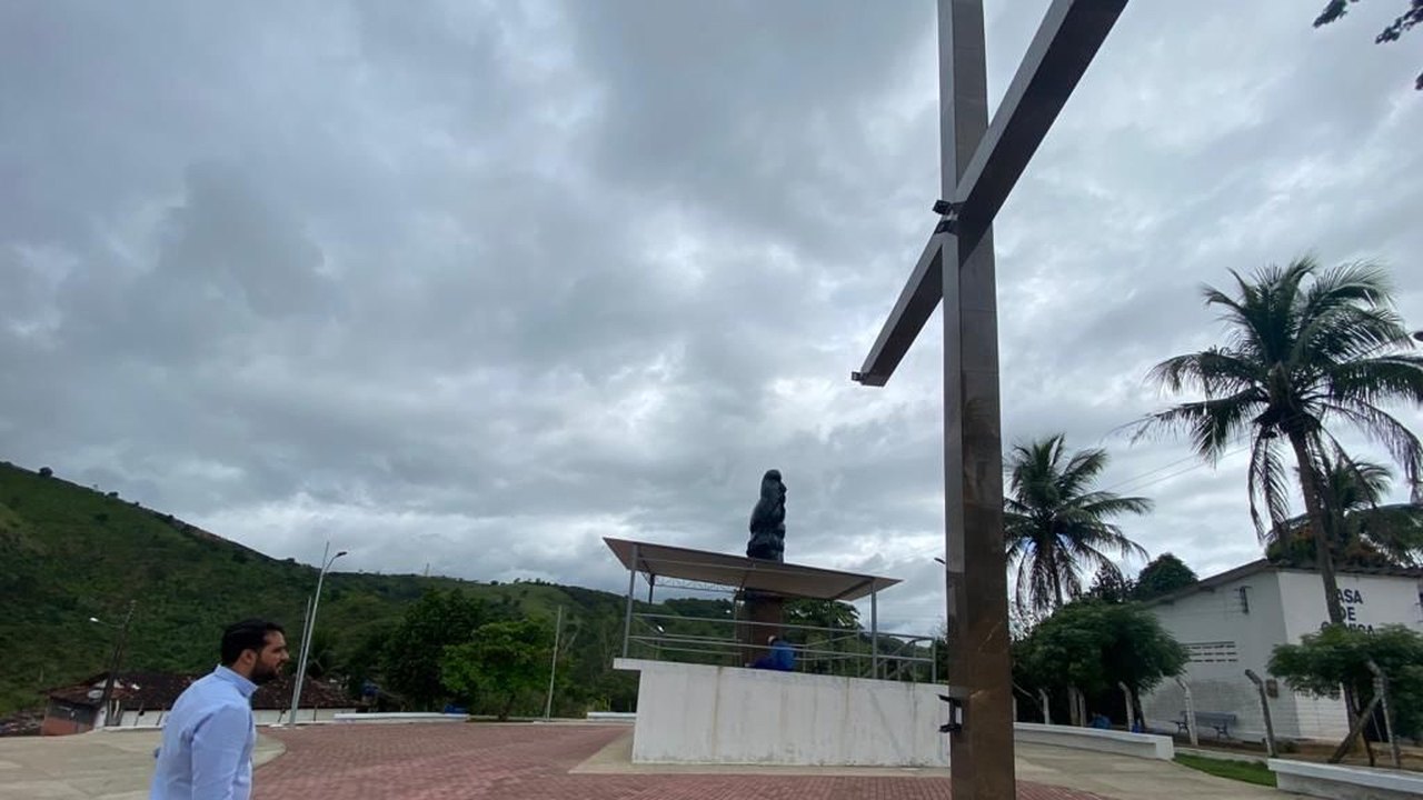 Obras do Mirante Padre Cícero II em Santana do Mundaú estão na reta final