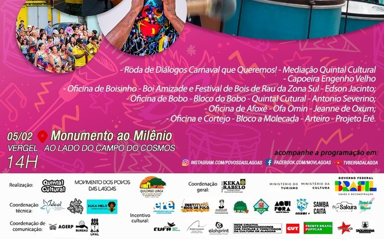 31ª Edição do Mundaú Lagoa Aberta debate “Carnaval que queremos!”