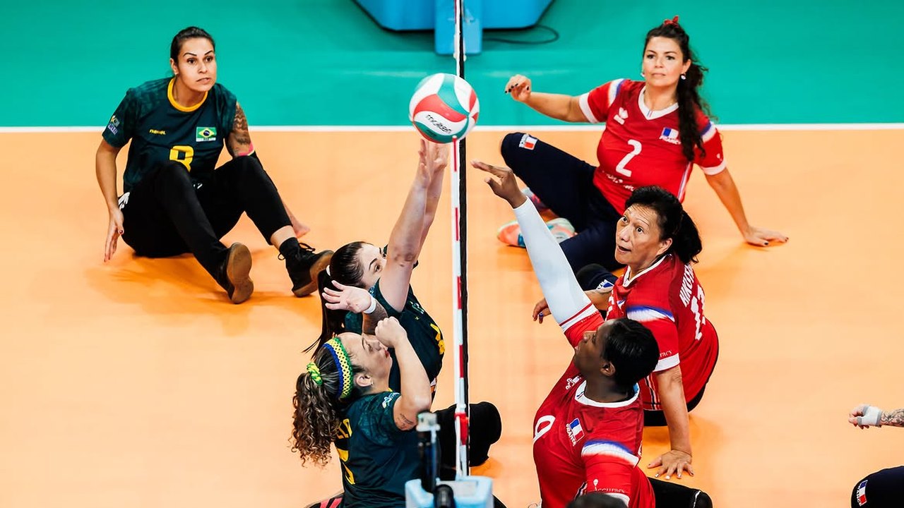 Invictas, seleções do Brasil jogam oitavas do Mundial de vôlei sentado