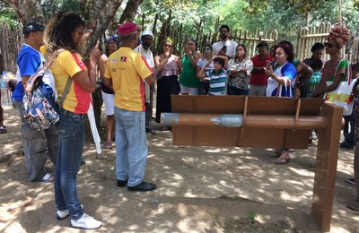 Prefeitura de Maceió participa de atividade na Serra da Barriga