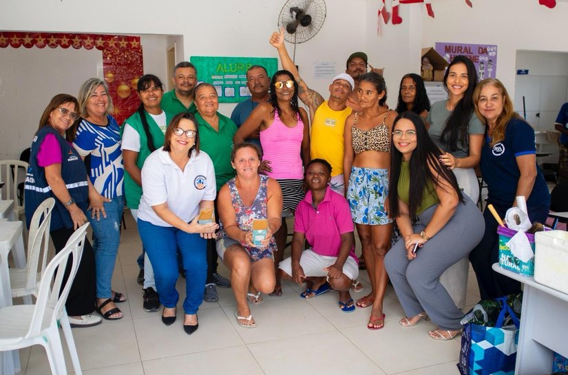 Usuários dos Centros POP participam de oficina de educação ambiental