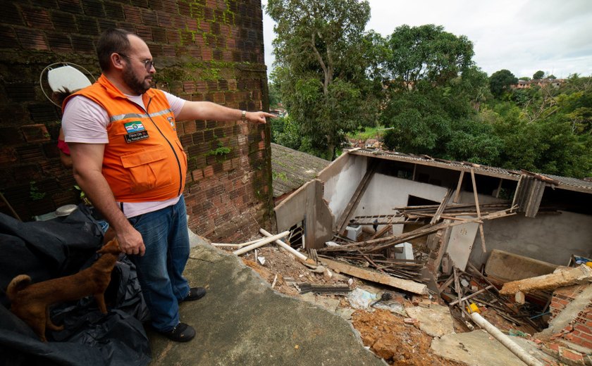 Defesa Civil de Maceió mitiga riscos em residências por meio de vistorias