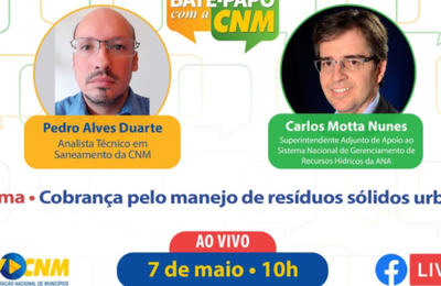Bate-Papo com a CNM | Cobrança pelo manejo de resíduos sólidos urbanos 
