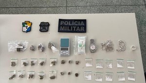 Apreensão de drogas / Foto: PMSE