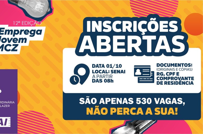 Emprega Jovem abre inscrições para a 12ª edição nesta quarta (1°)