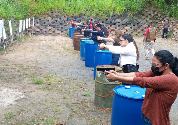 Policiais de Alagoas são habilitados para o uso de pistolas Glock