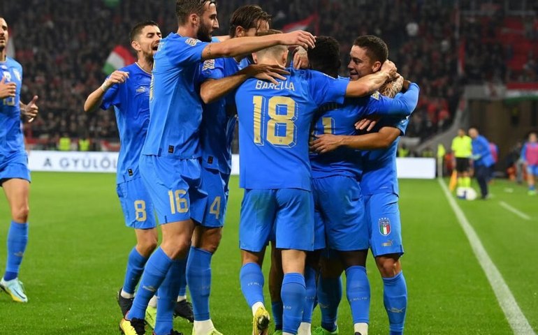 Itália derrota Hungria, em Budapeste, e está na semifinal da Liga das Nações