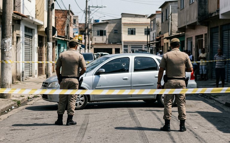 Homem é morto a tiros dentro de carro durante abordagem da PM na Pavuna