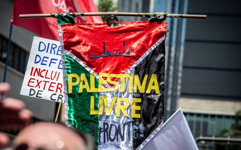 População vai às ruas pedir libertação de presos brasileiros em flotilha de apoio a Gaza