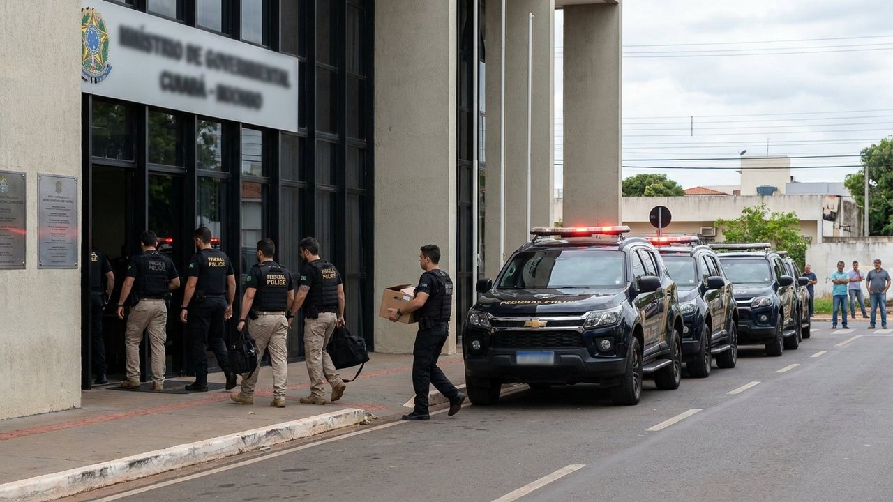 PF faz buscas contra desembargador e deputado estadual do MT em operação sobre suposta venda de sentenças
