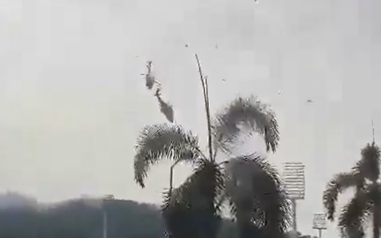 Colisão entre helicópteros militares deixa 10 mortos na Malásia