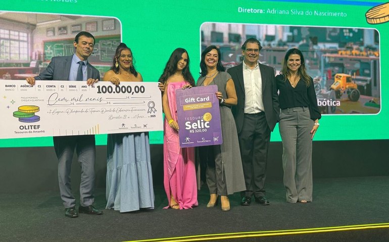 Escola Estadual de Pariconha é premiada na Olimpíada do Tesouro Direto de Educação Financeira