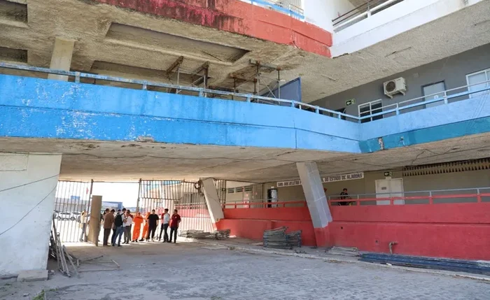 Ministério Público vistoria obras e condições de segurança do Estádio Rei Pelé