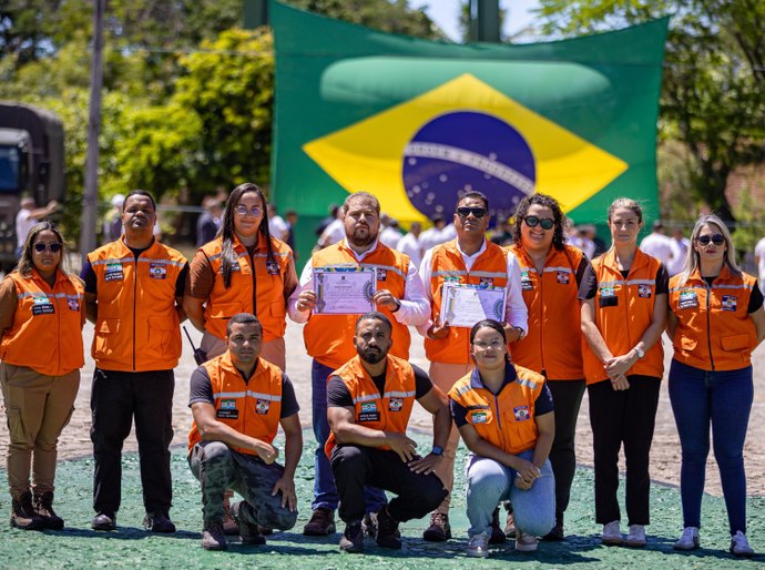 Diretores da Defesa Civil de Maceió são homenageados pelo Exército Brasileiro