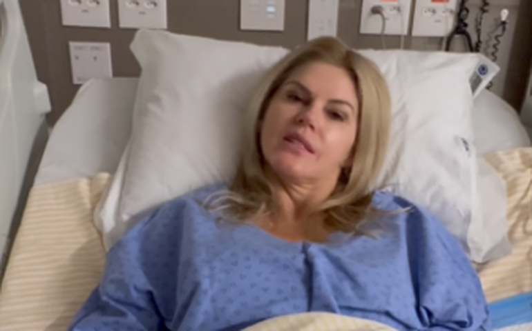 Val Marchiori tem alta hospitalar e explica como será o tratamento contra o câncer de mama