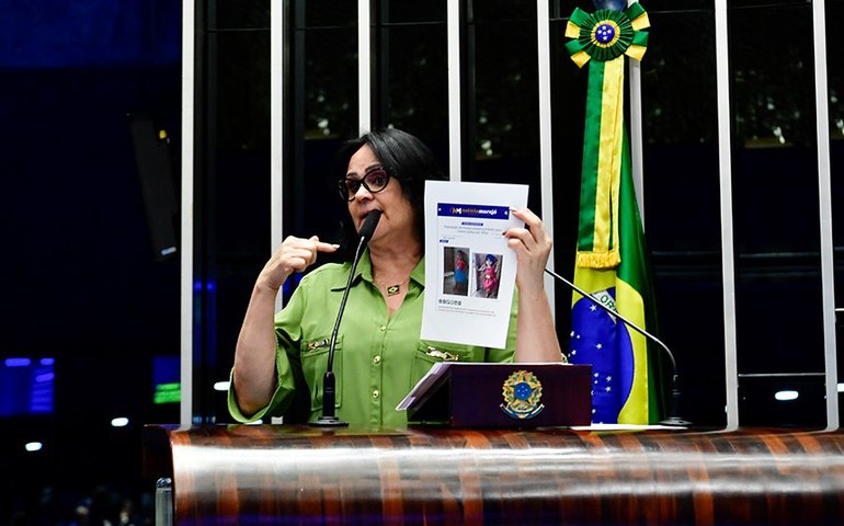 Damares denuncia desaparecimento de criança no Marajó, no Pará