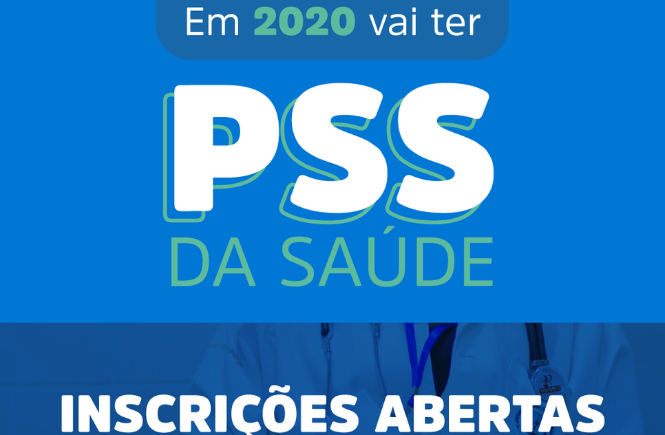 INSCRIÇÕES PSS SAÚDE