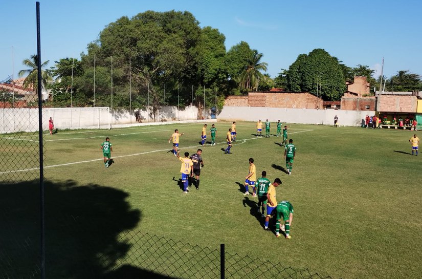 Coruripe vence o Aliança, pela Copa Alagoas, em Barra de Santo Antônio