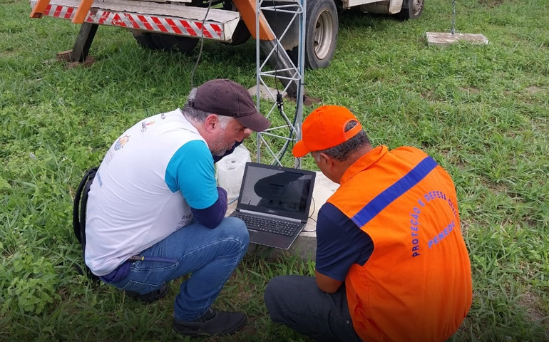 Sistema de alerta da estação meteorológica de Penedo recebe manutenção e é atualizado