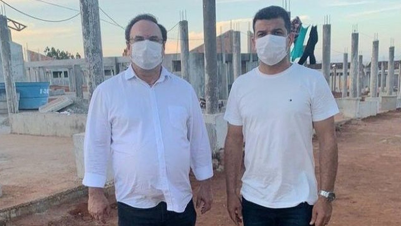 Luciano visita obras e agenda reunião com construtora da UPA