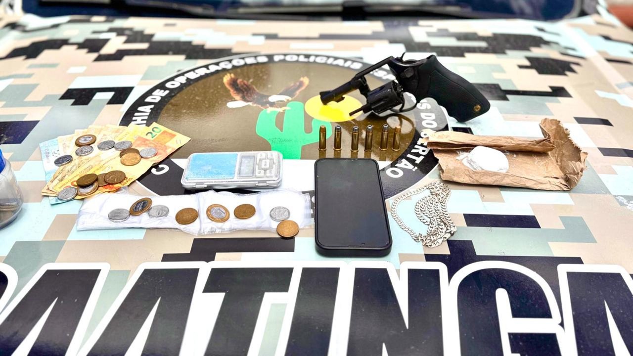 PM apreende armas e mais de 600 gramas de cocaína em operações no interior de Alagoas