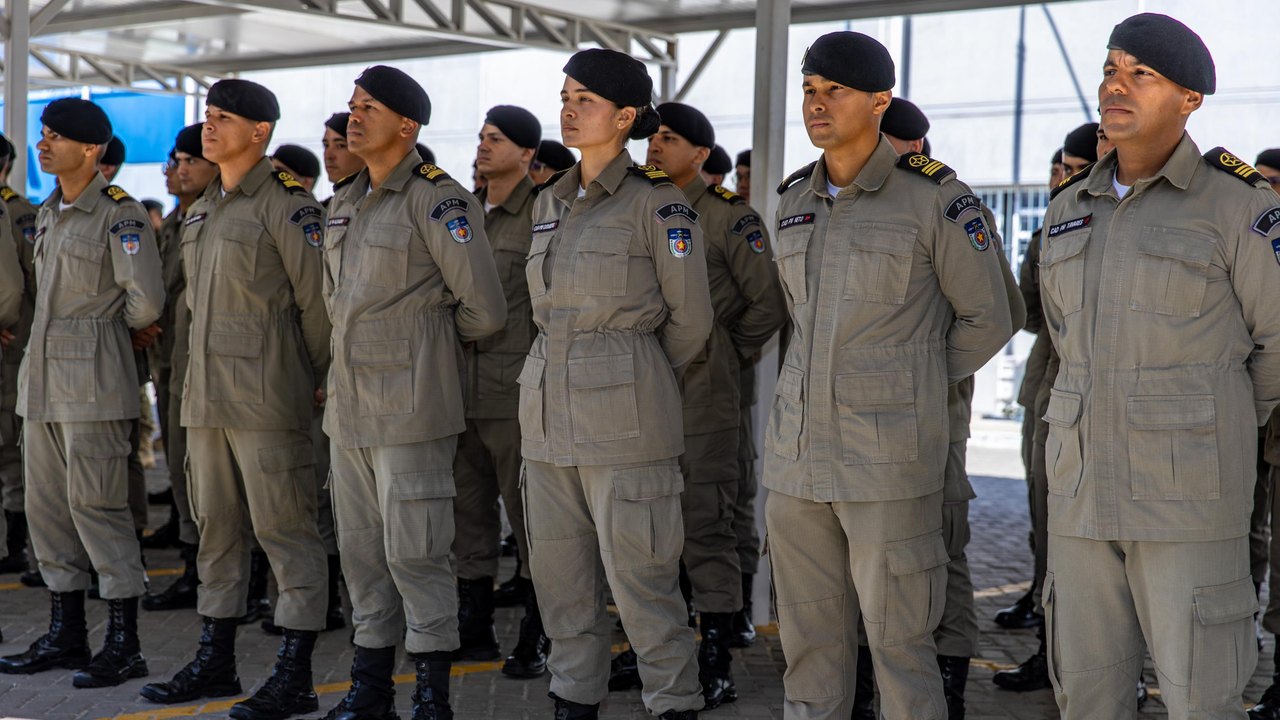Cadetes do 3º ano do CFO concluem Estágio Acadêmico de Patrulhamento Tático e Policiamento de Choque
