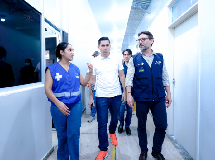 Representantes do MS realizam visita técnica ao Hospital de Campo Alegre e conhecem protocolo de atendimento