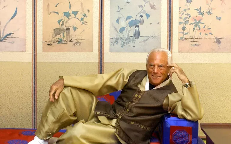 Abertura das Olimpíadas de 2026 homenageará Giorgio Armani