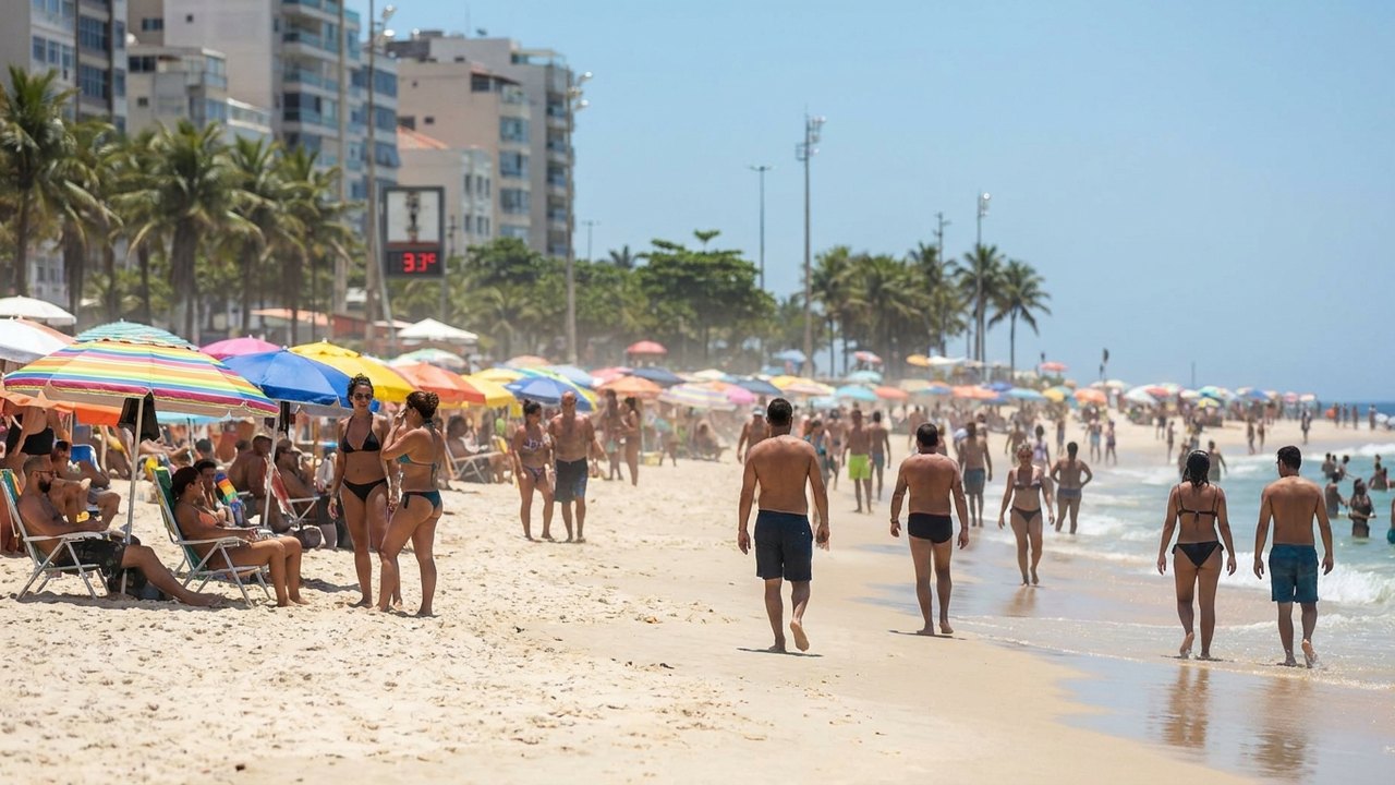 Inmet prevê que Rio terá novembro mais quente e com menos chuvas do que a média