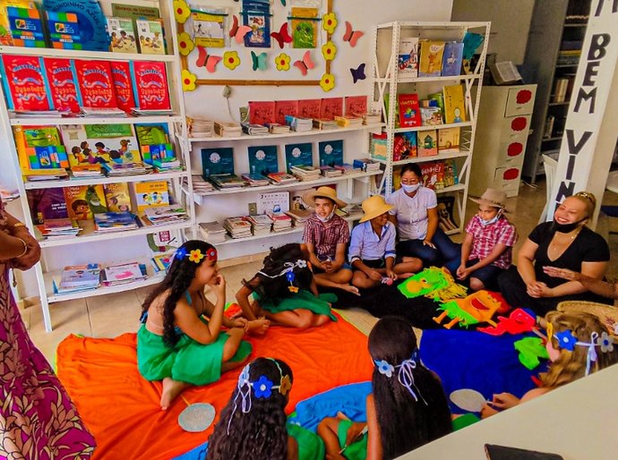 Secretaria de Cultura de Piaçabuçu promove momento literário para crianças do município
